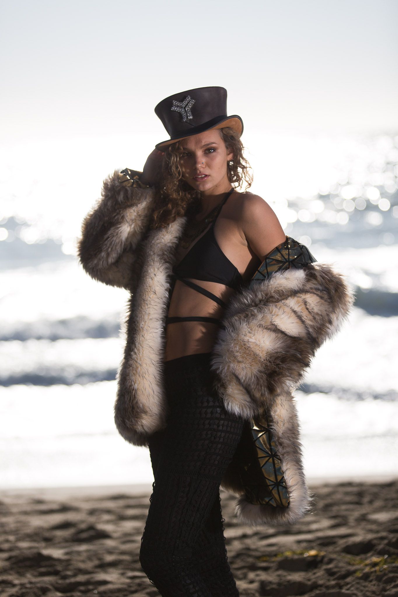 Gypsy Queen bohemian fur coat | Bohocoats