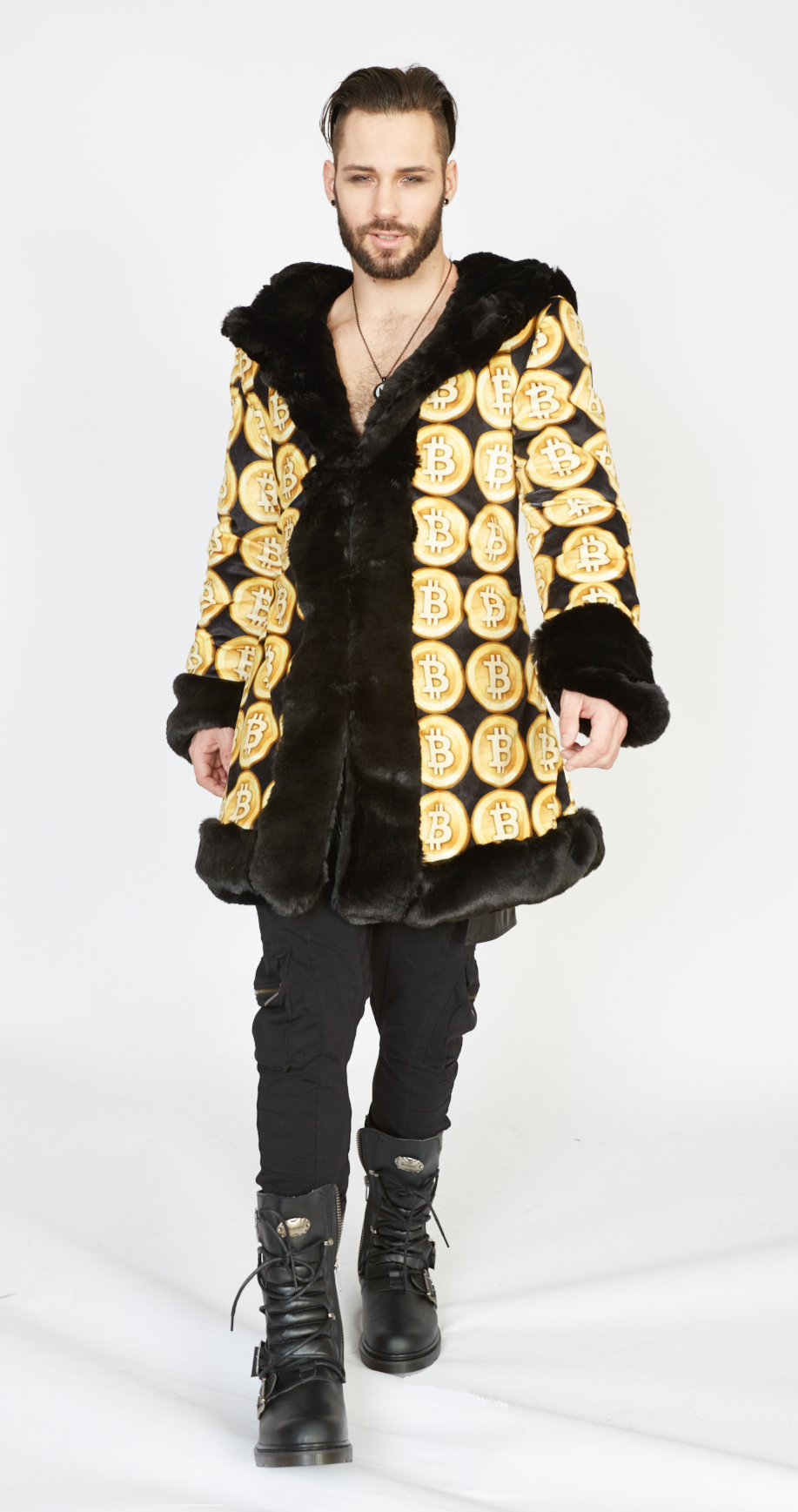 Crypto King Bitcoin Jacket | Bohocoats