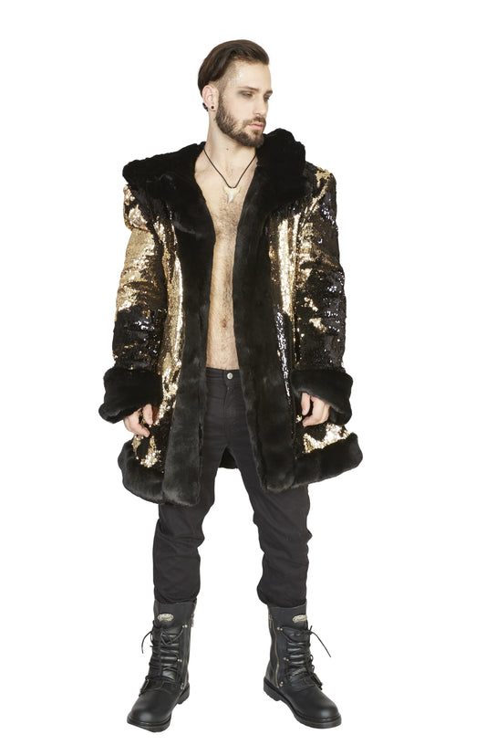 Golden Dragon men festival jacket