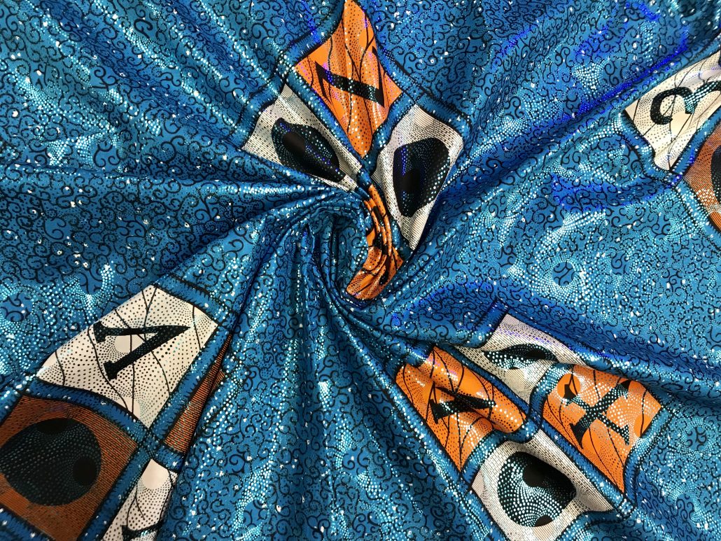 African Blue - BohoCoats Non-Stretchy Lining For Faux Fur Coats