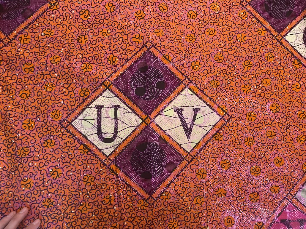 African Orange - BohoCoats Non-Stretchy Lining For Faux Fur Festival Coats for Festivals