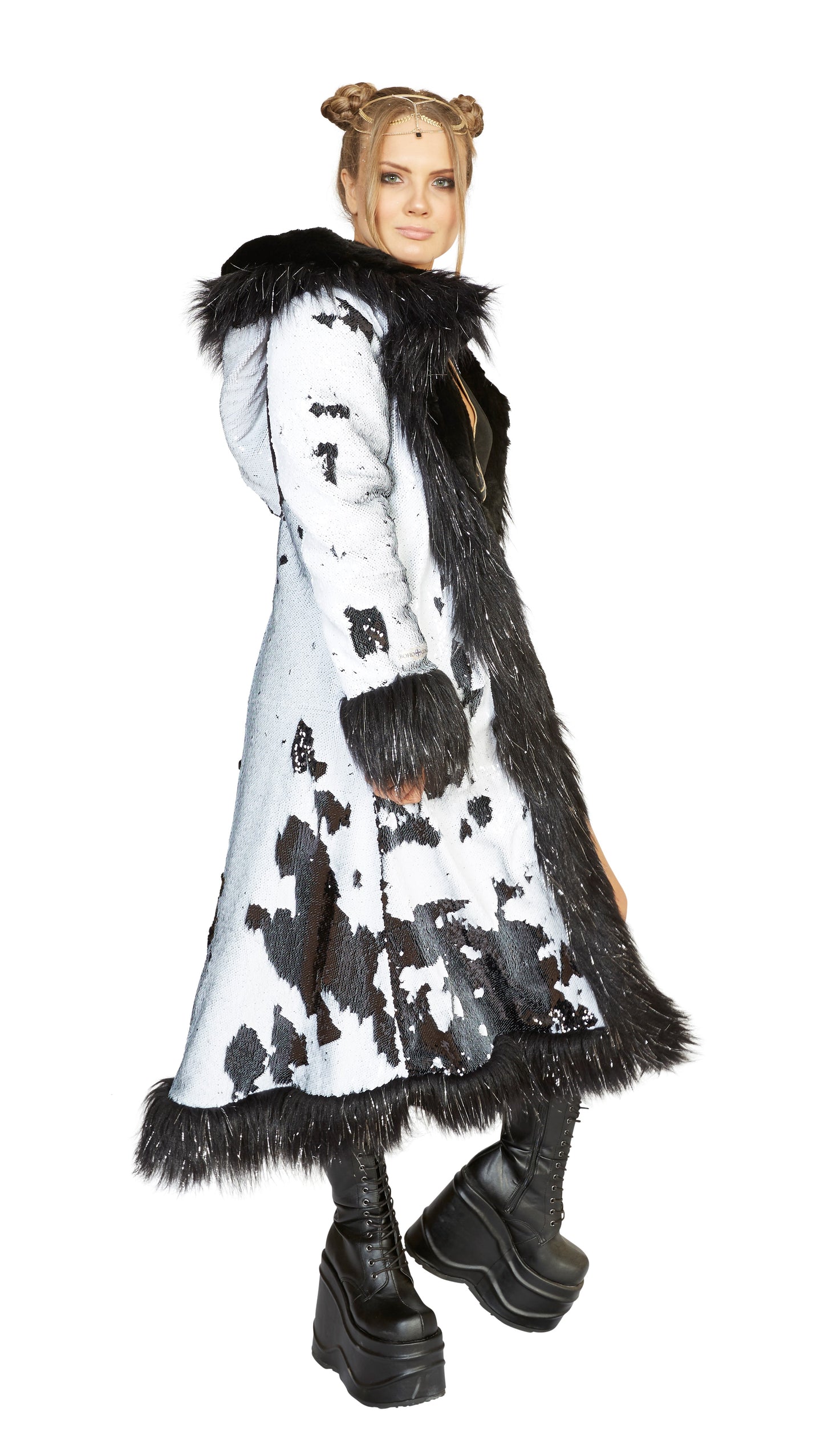 Always Classy faux fur coat