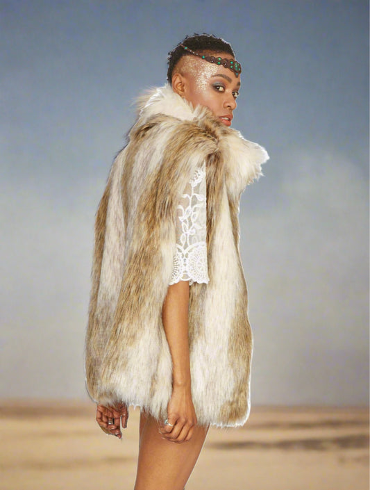 Amazon faux fur vest