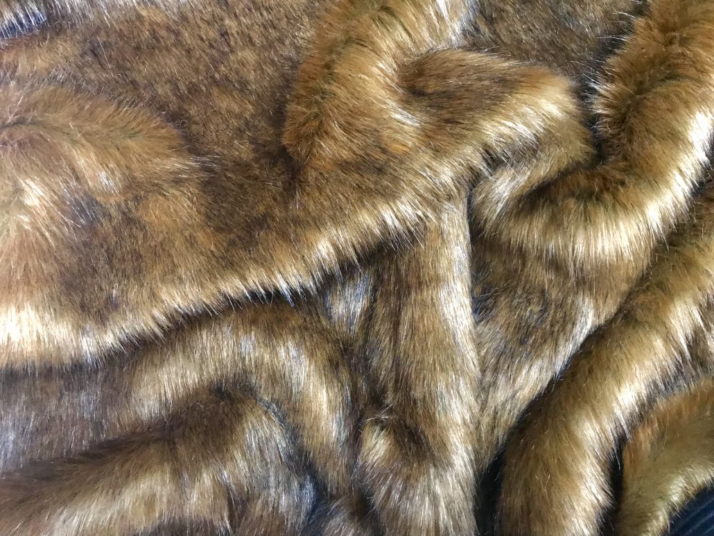 Chocolate Bear - Faux Fur for Custom Festival Coats
