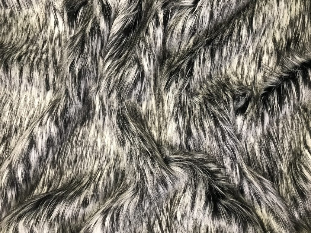 Grey Wolf - Faux Fur for Custom Festival Coats