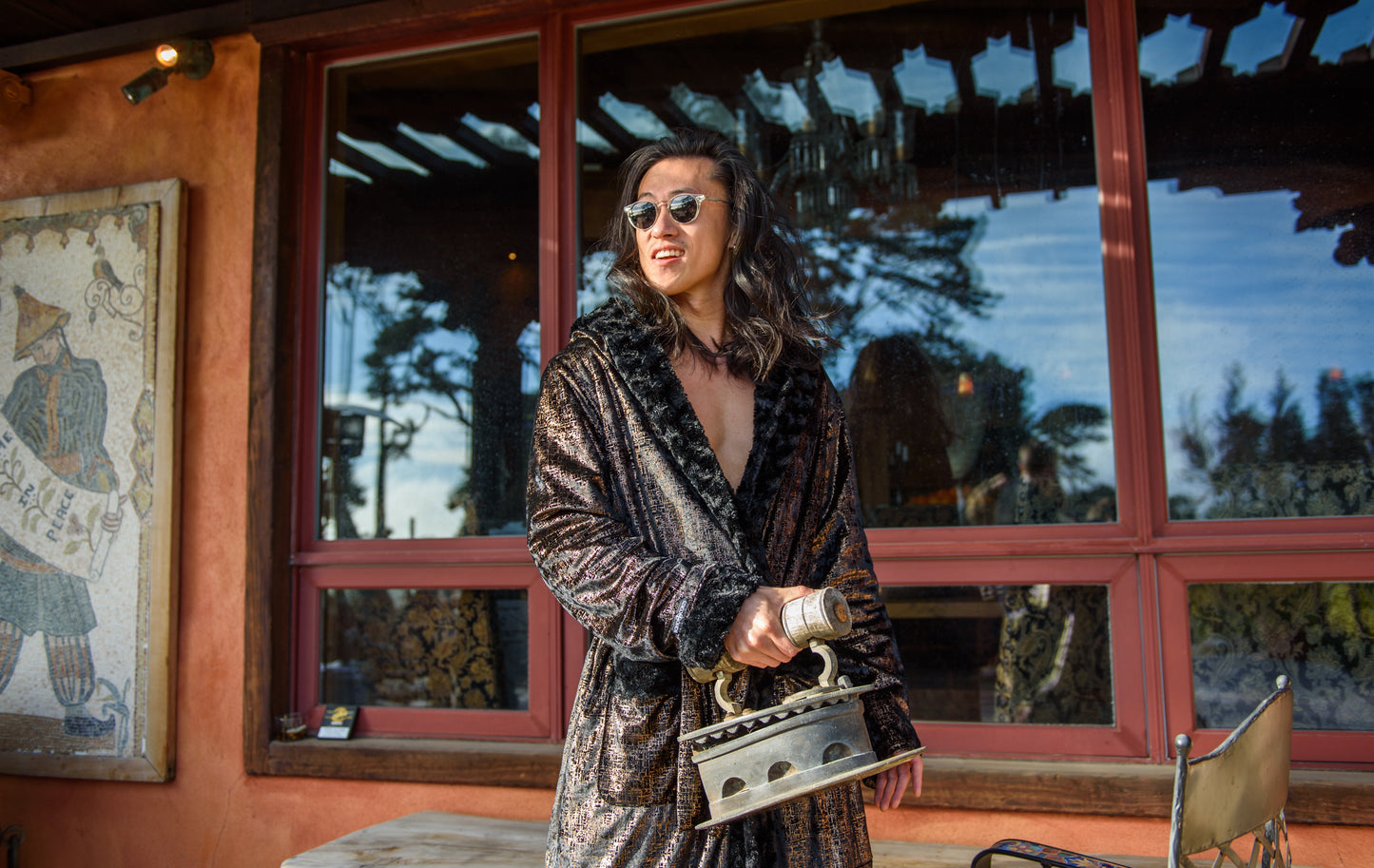 BOHO Fur Robe