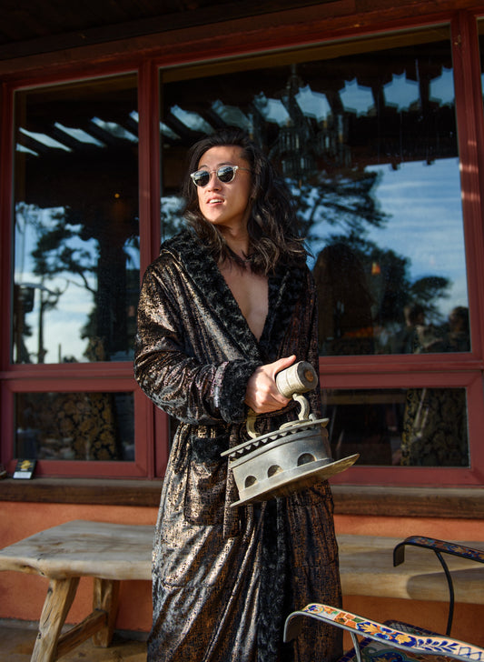 BOHO Fur Robe