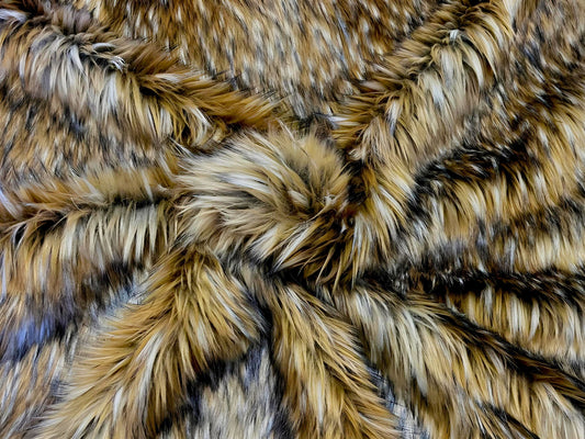 Brown Bear - Faux Fur Fabric - Boho Coats - Festival Fashion
