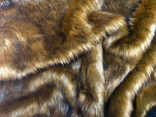 Chocolate Bear - Faux Fur Fabric - Boho Coats - Festival Fashion