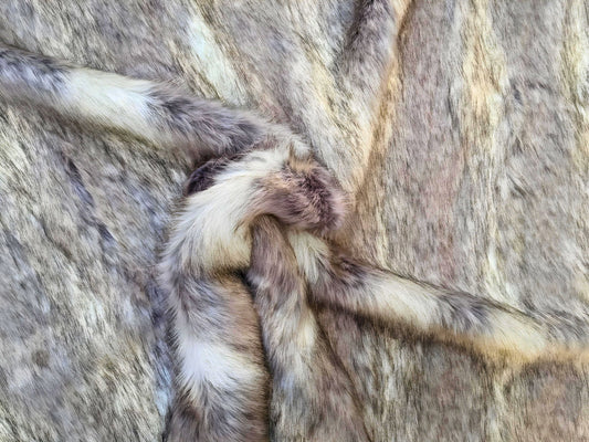 Desert Lioness - Faux Fur Fabric - Boho Coats - Festival Fashion
