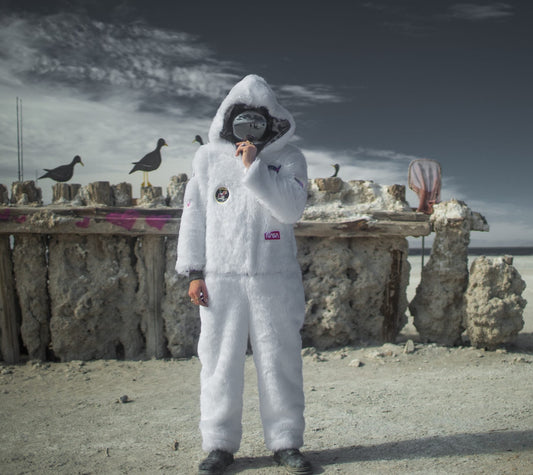 ASTRONAUTA Fur Onesie