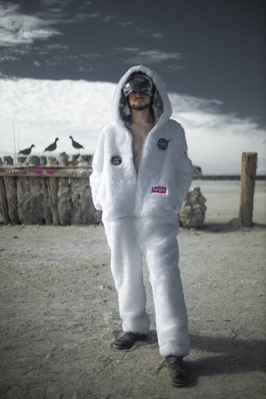 ASTRONAUTA Fur Onesie