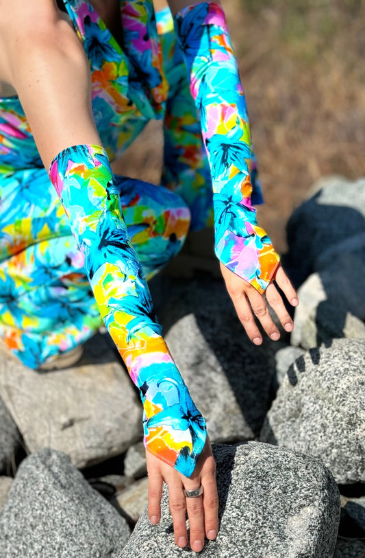 Leggings metálicos negros