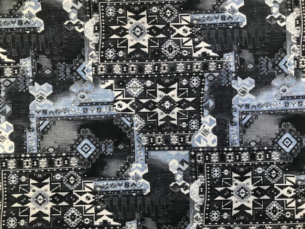 Ethnic Geometry - BohoCoats Stretchy Lining Catalog For Faux Fur Coats