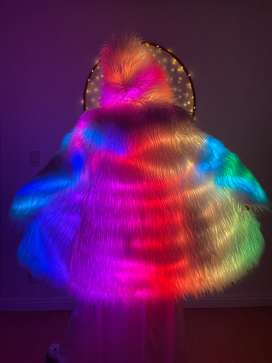 Glitch Smart Fur Coat