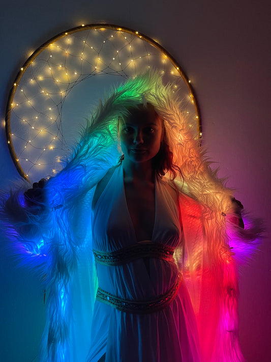 Glitch Smart Fur Coat
