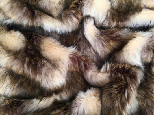 Lord of Wolves - Faux Fur Fabric - Boho Coats - Festival Fashion