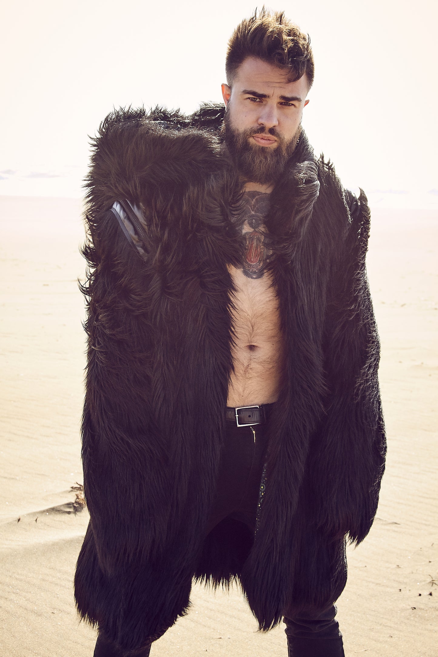 Black Wolf Playa Coat Men