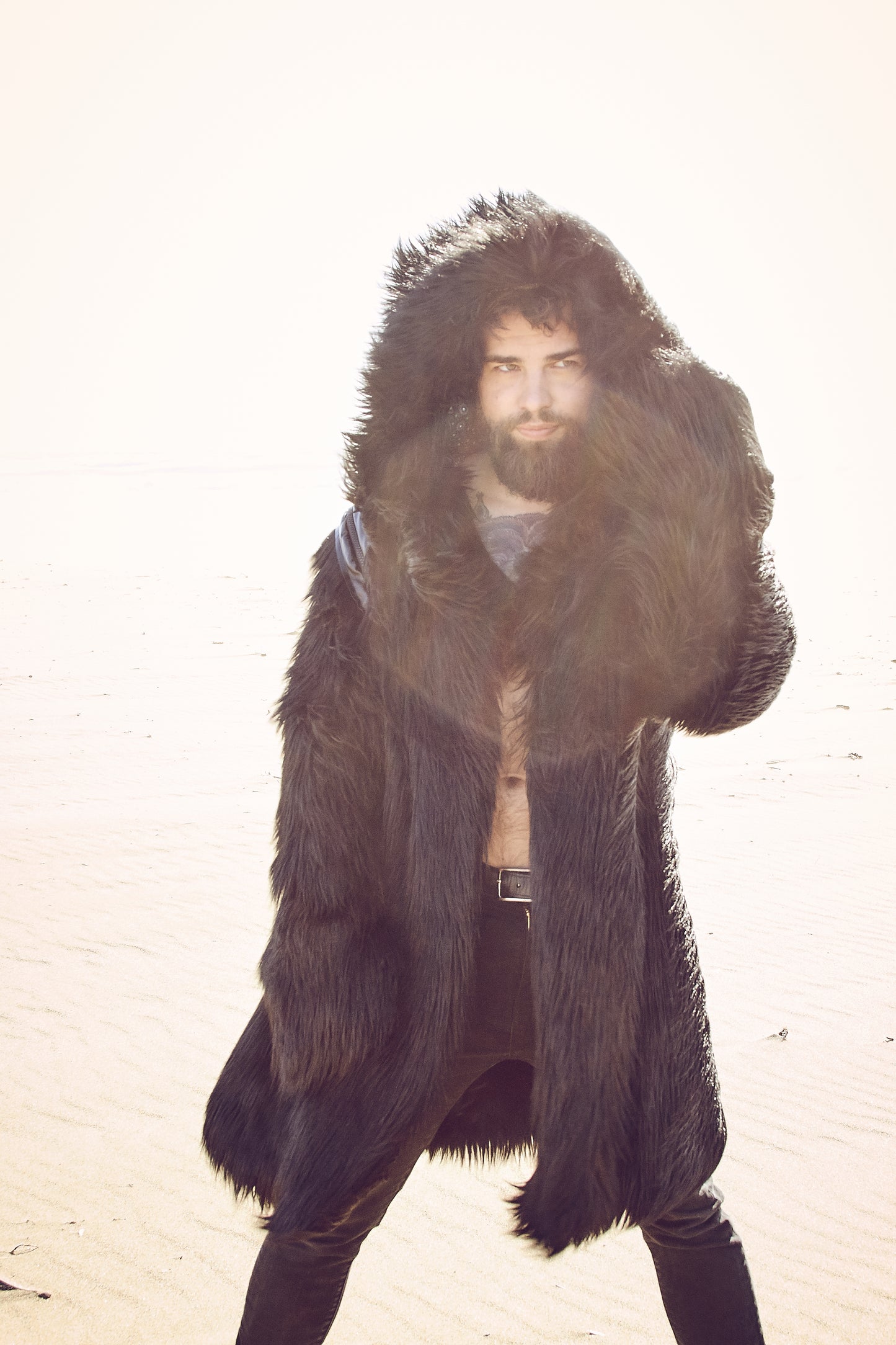 Black Wolf Playa Coat Men