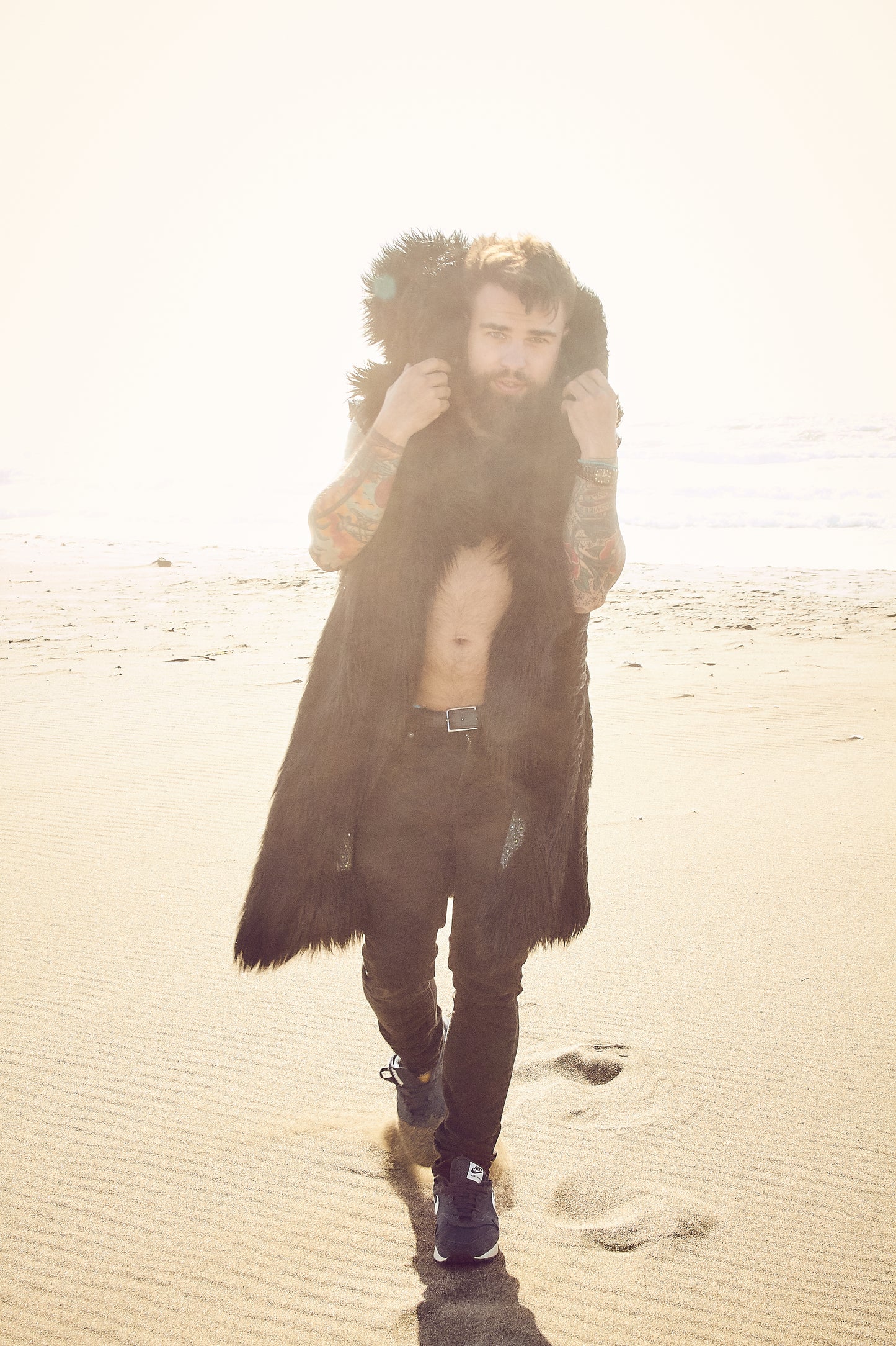 Black Wolf Playa Coat Men