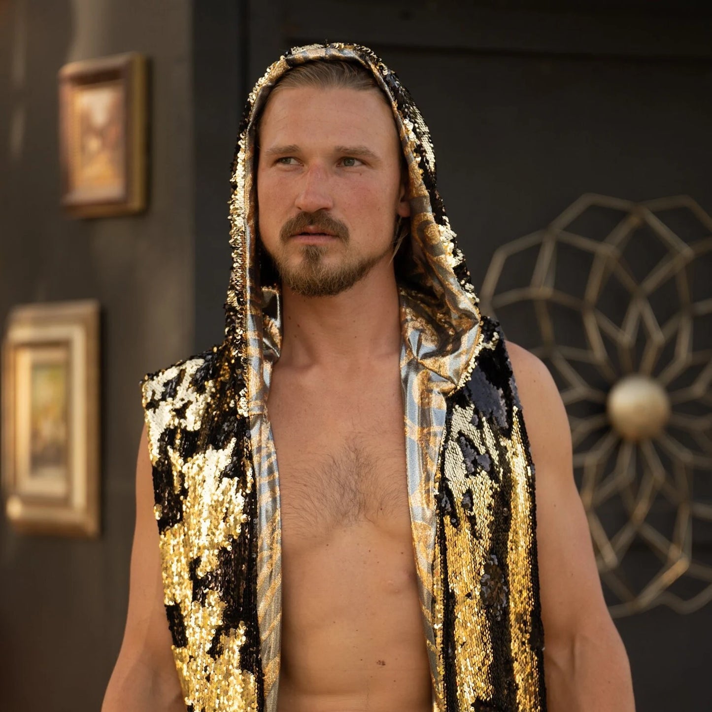 Golden Phoenix Kimono