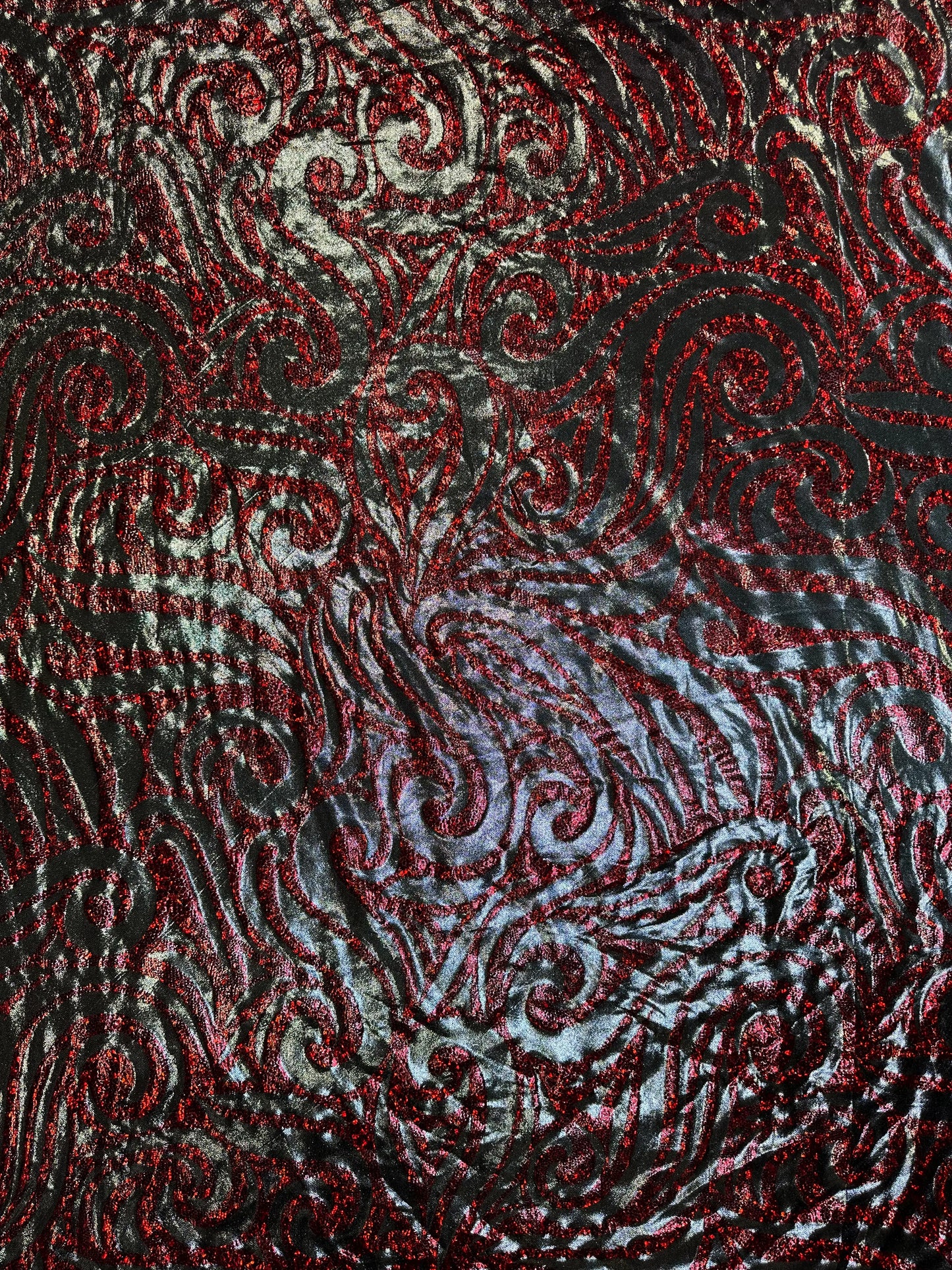 Royal Red - Stretchy Lining Fabric