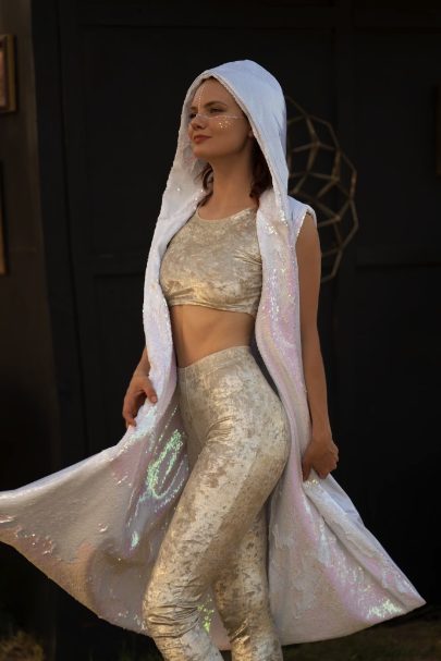 Pure Pearl Kimono Burning Man