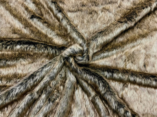 Twilight Wolf - Faux Fur Fabric - Boho Coats - Festival Fashion