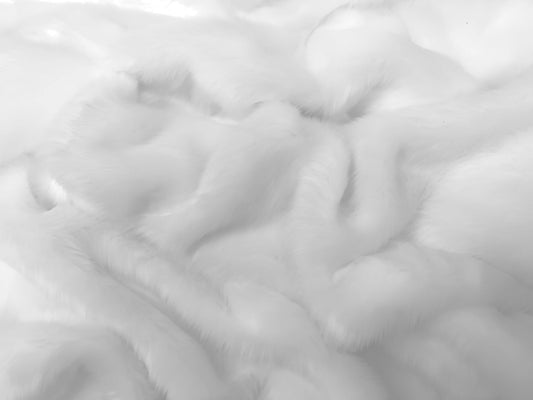 White Short - Faux Fur Fabric - Boho Coats - Festival Fashion