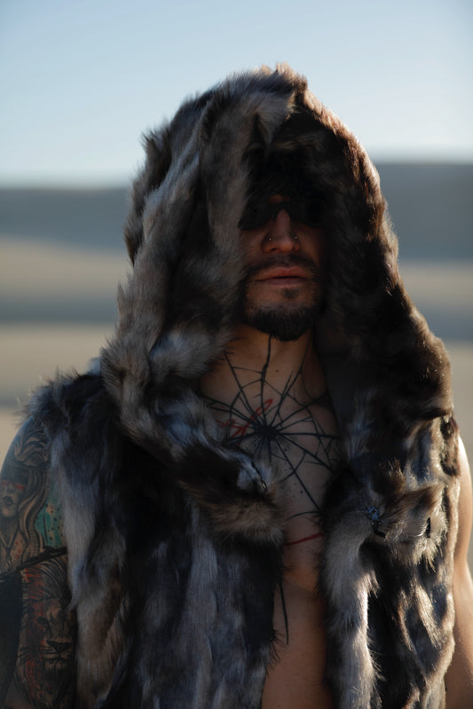 Dune Rebel Long Fur Vest