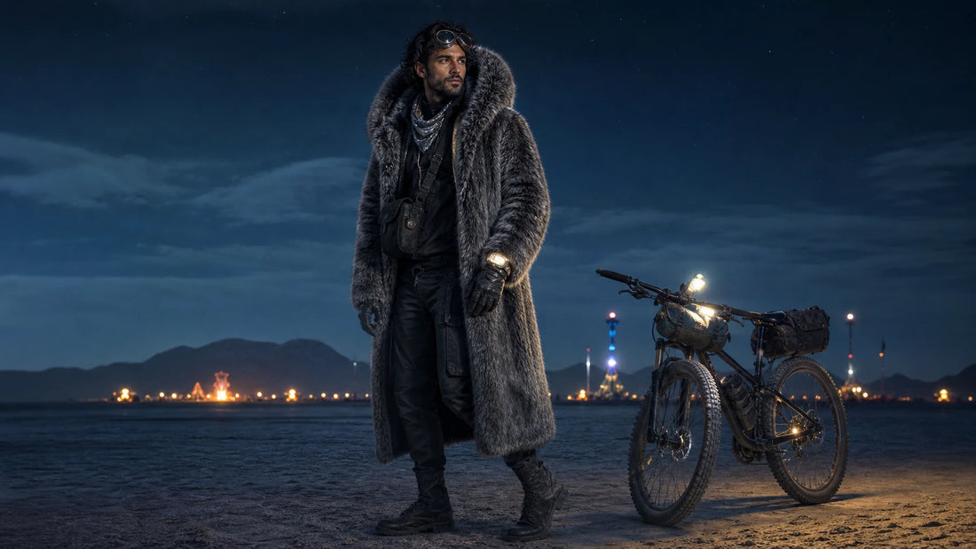 What to Wear at Burning Man at Night — practical festival fashion editorial