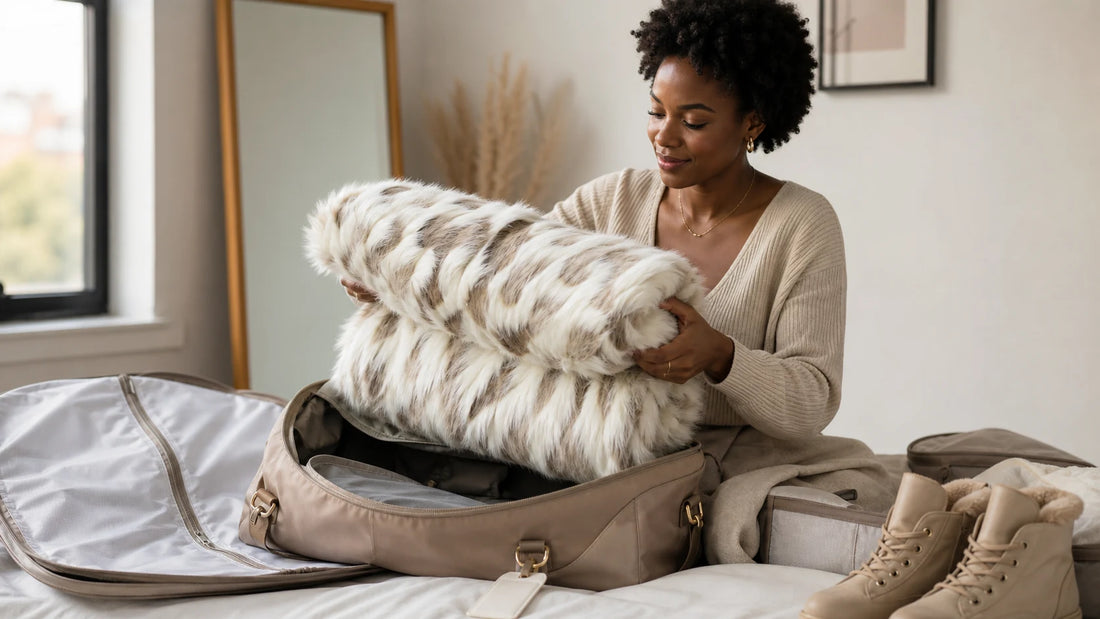 How to Pack a Faux-Fur Coat Without Crushing It — practical festival fashion editorial