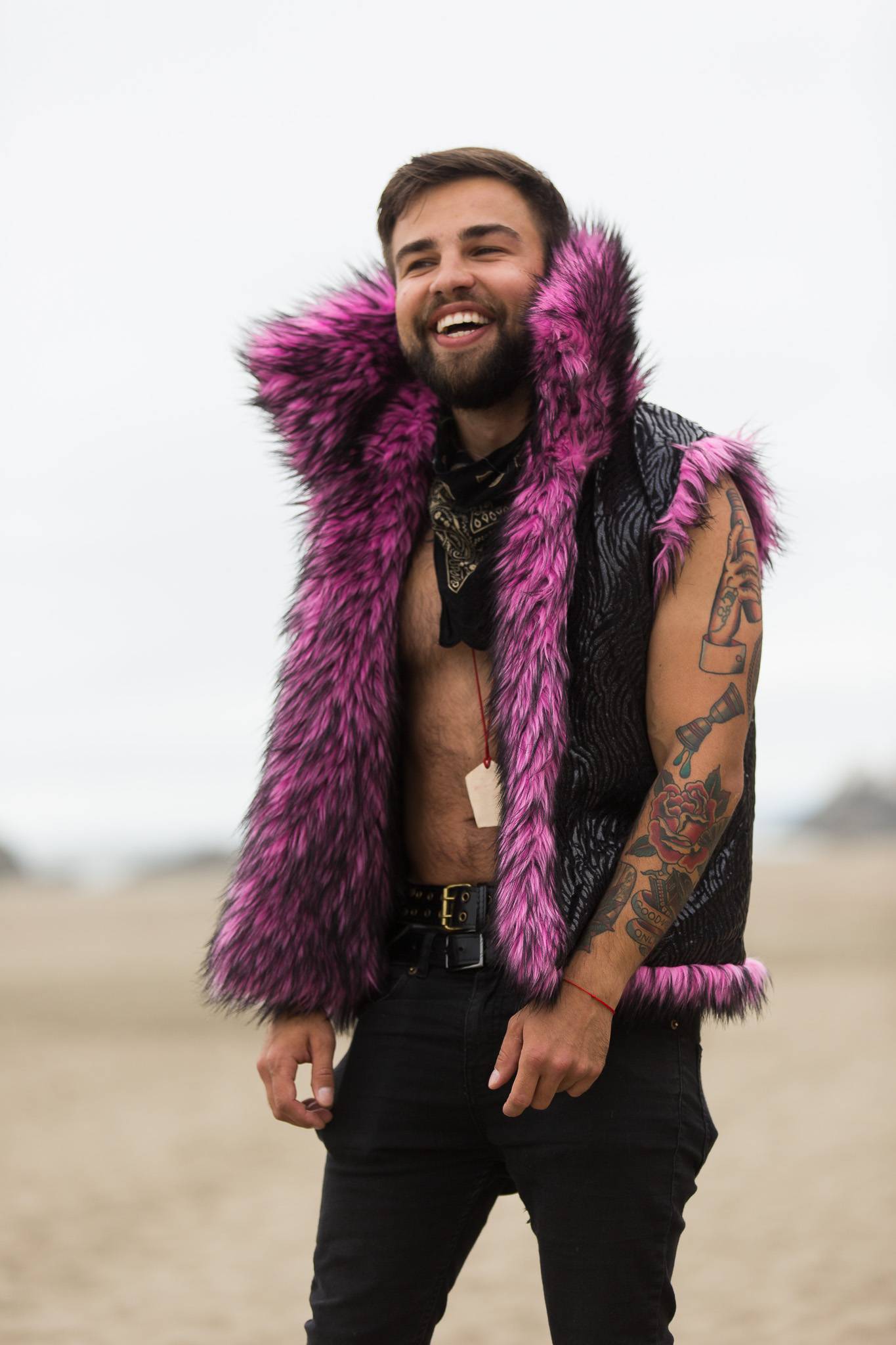 Pink Panther Festival Vest | Bohocoats