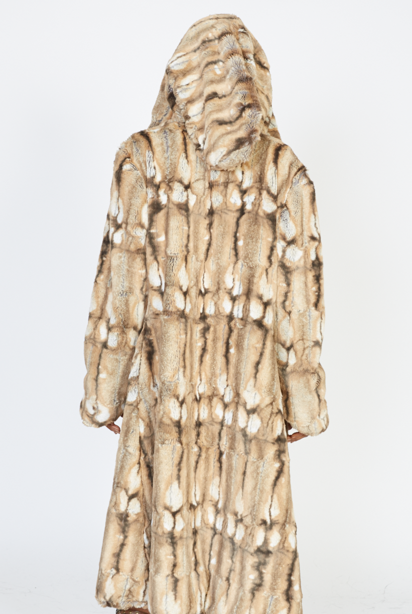 Inner Goddess exclusive fur coat