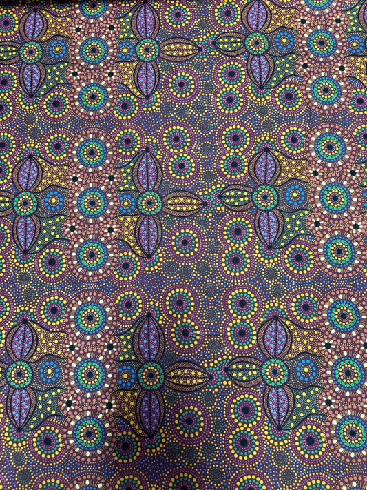Australian Desert Flower - Non-Stretchy Lining Fabric