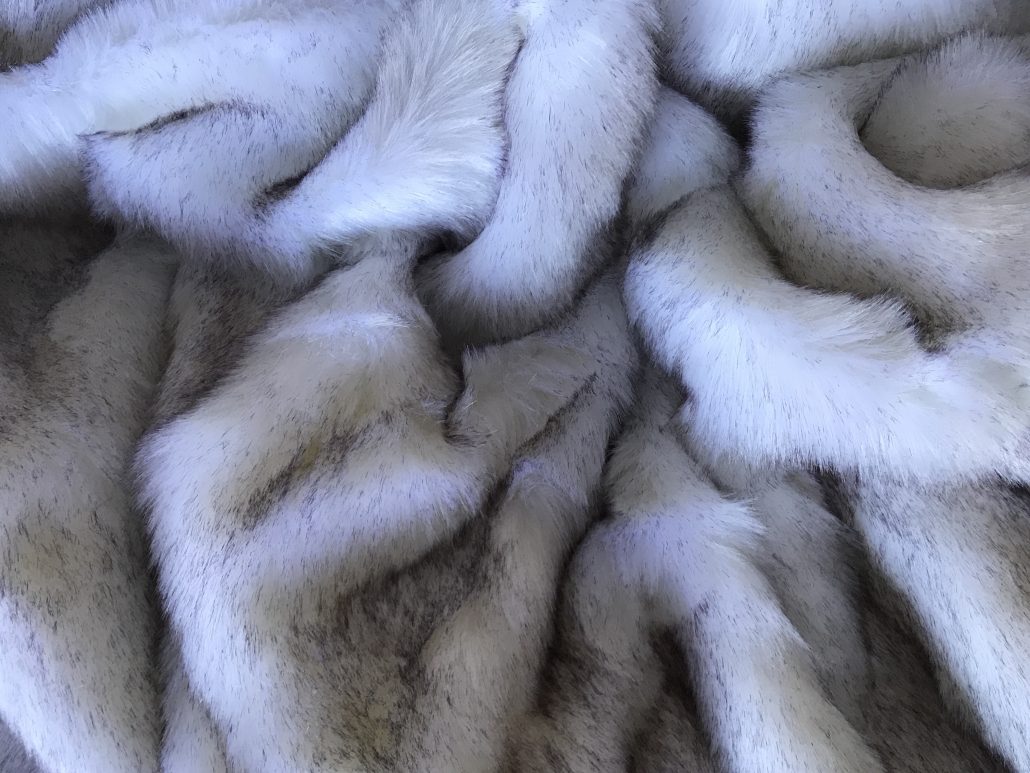 Grey Frost - Faux Fur for Custom Festival Coats