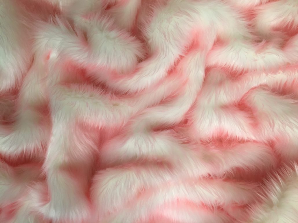 Pink Cloud - Faux Fur for Custom Festival Coats
