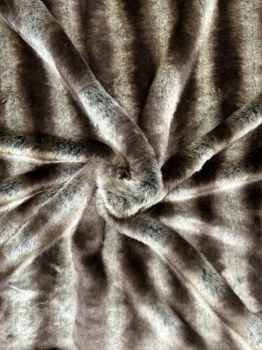 Dark Chinchilla - Faux Fur Fabric