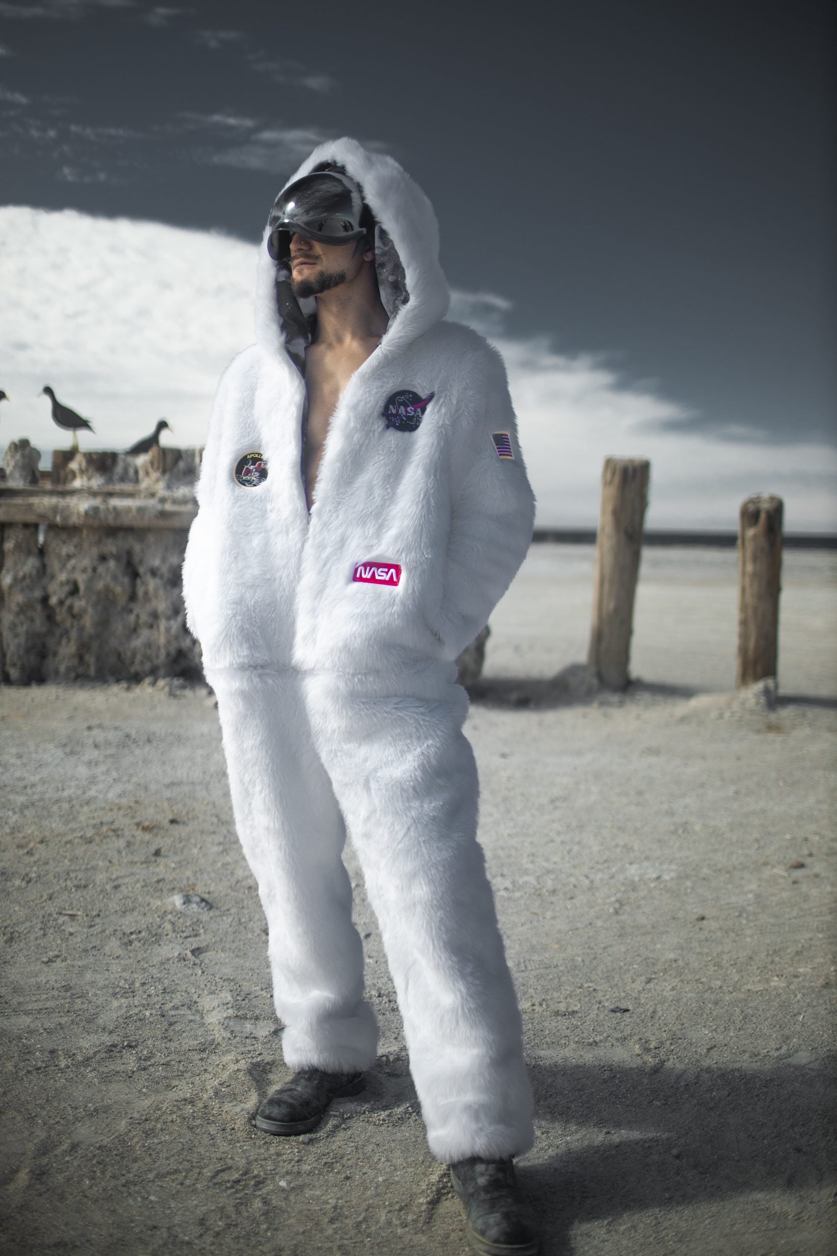 NASA Astronauta Onesie Boho Coats