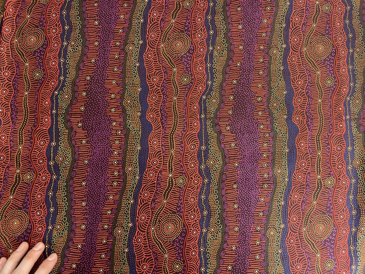 Gods Veins - BohoCoats Non-Stretchy Lining For Faux Fur Coats for Festivals