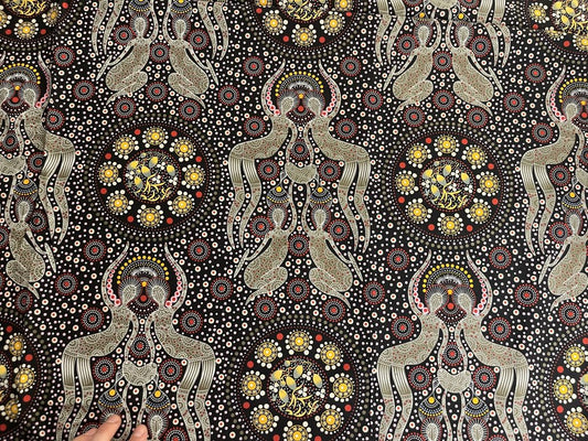 Harvest - BohoCoats Non-Stretchy Lining For Faux Fur Coats for Festivals