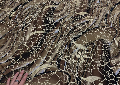 Photo of Stretchy Lining Fabric for Custom Festival Coats - Mama Africa