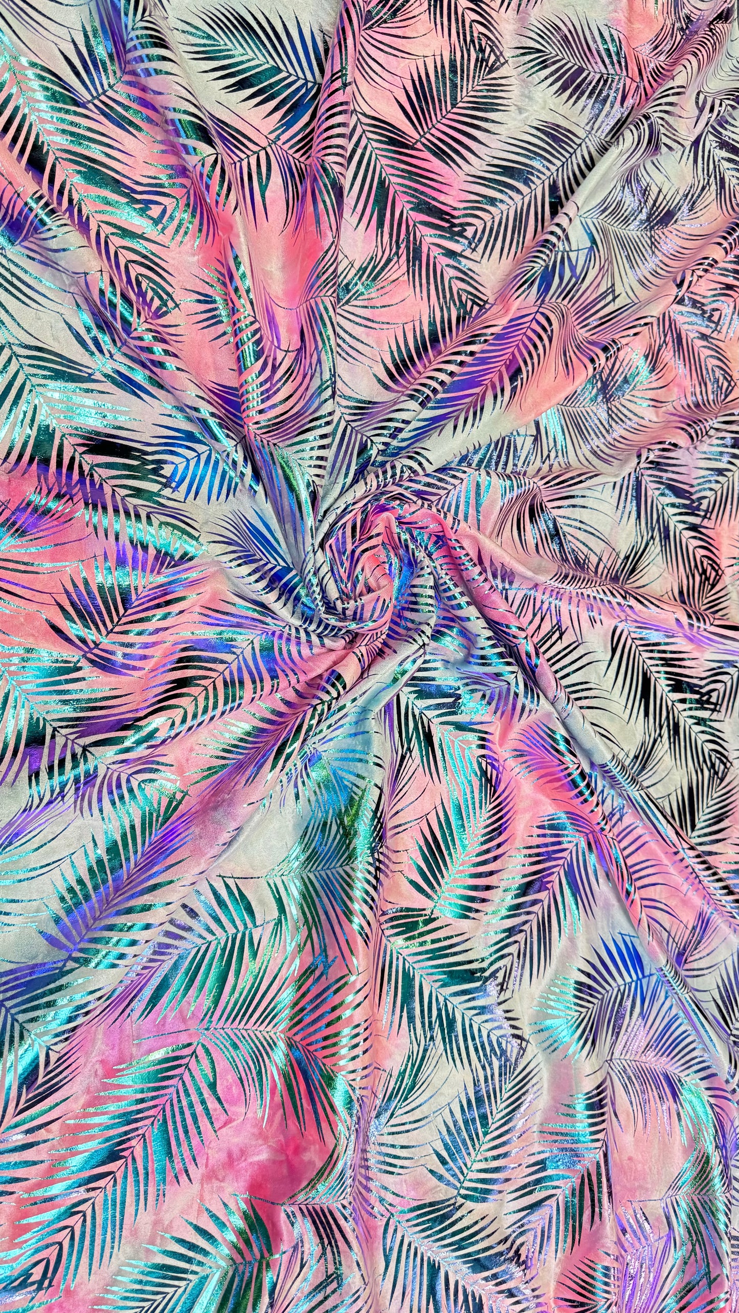 Tropical Neon - Stretchy Lining Fabric (Copy)