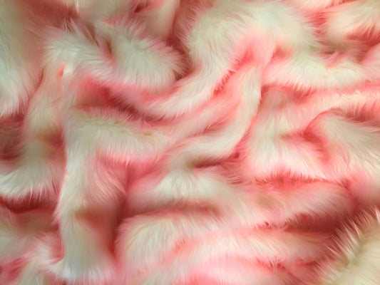Pink Cloud - Faux Fur Fabric - Boho Coats - Festival Fashion