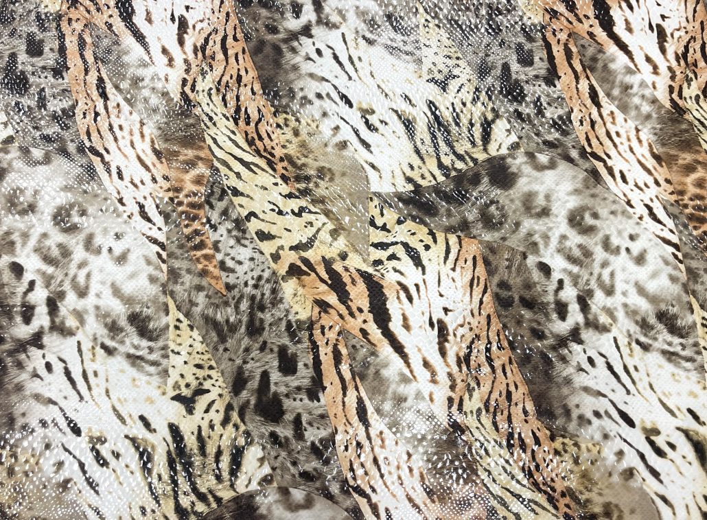 Photo of Stretchy Lining Fabric for Custom Festival Coats - Savanna