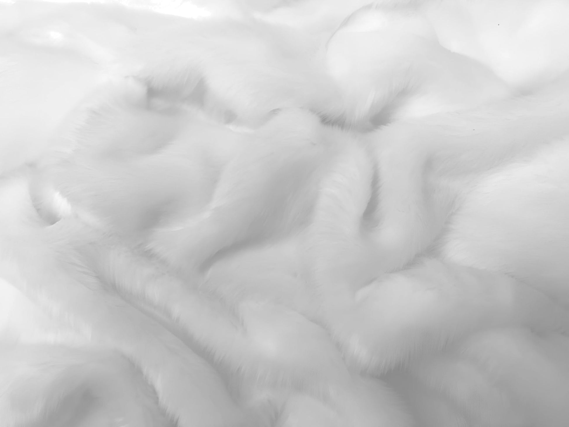 White Short - Faux Fur Fabric - Boho Coats - Festival Fashion
