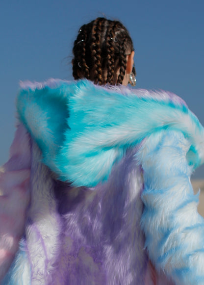 Caribbean Sunrise Fur Coat