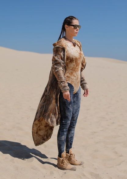 Chani of the Dune Hooded Cloak