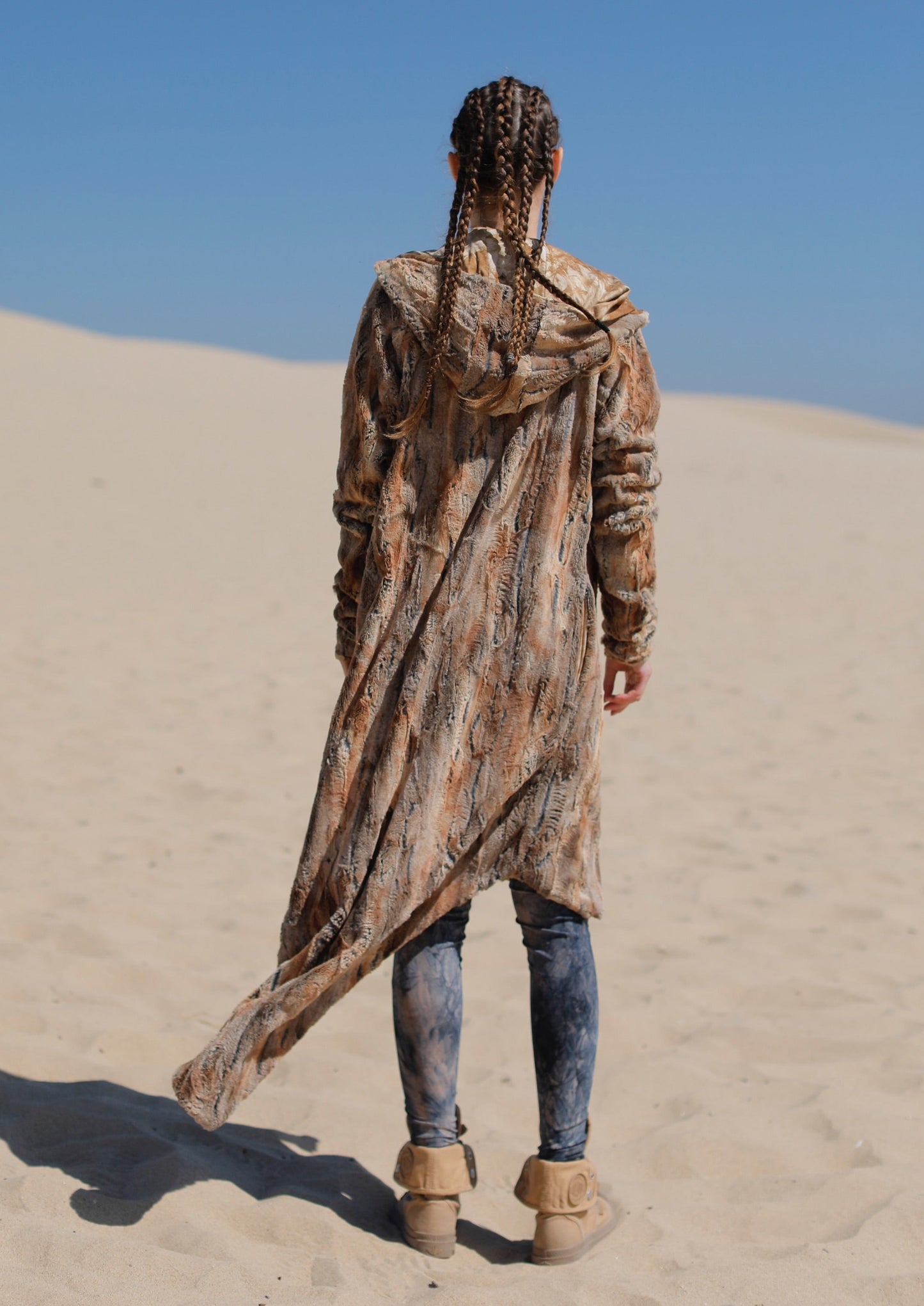 Chani of the Dune Hooded Cloak