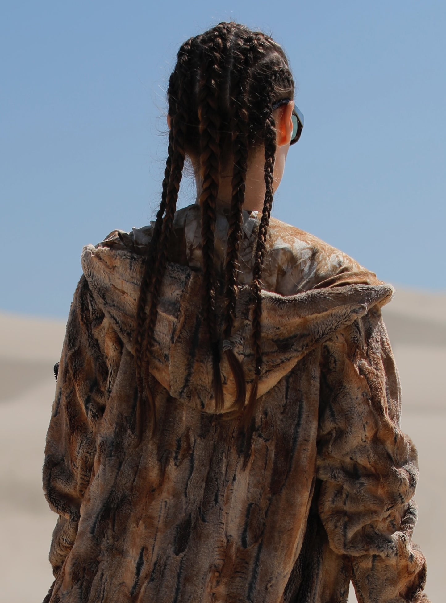 Chani of the Dune Hooded Cloak